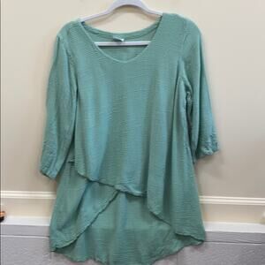 CMC Color me Cotton linen blend M top